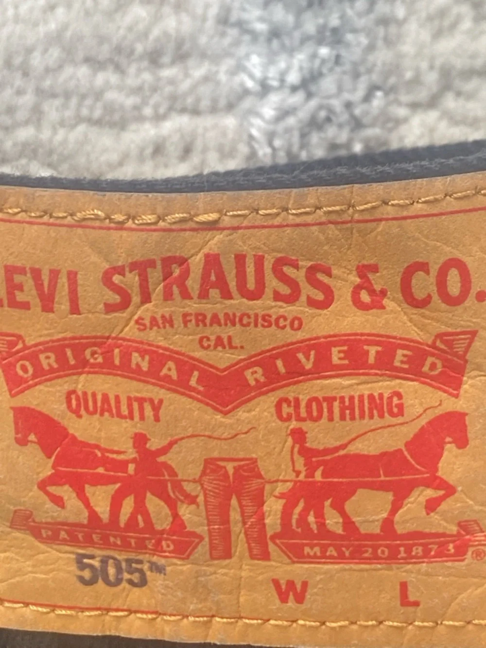 Levis classic silhouette
